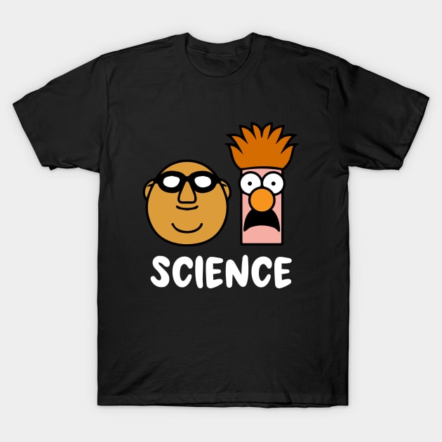 Science - Bunsen And Beaker T-Shirt by thriftjd